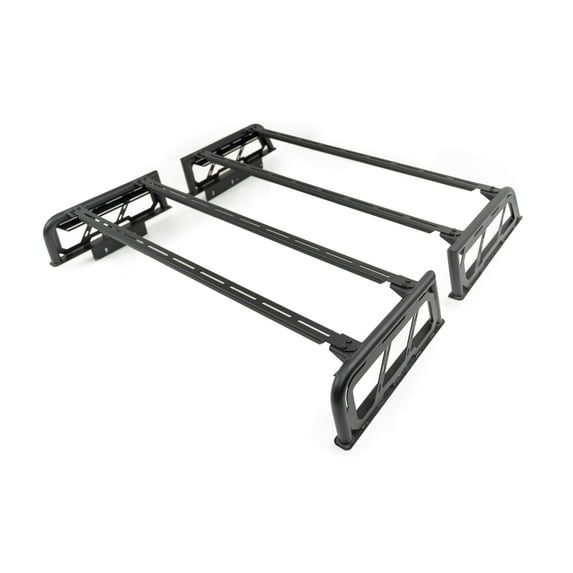 DV8 Offroad 07-23 Toyota Tundra / 09-23 Ford F150 Raptor MTO Series Bed Rack - 2pc Adj.