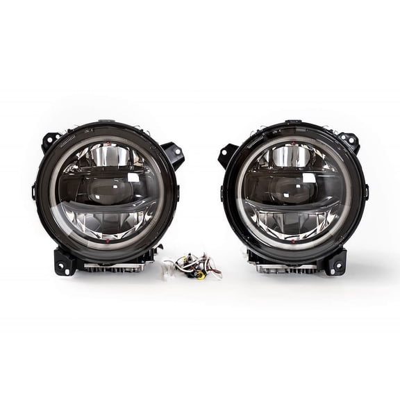 DV8 Offroad 18-22 Jeep Gladiator Wrangler LED Projector Headlights