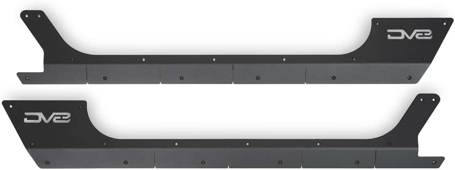 DV8 Offroad 18-23 Jeep Wrangler JL Rock Skins (2 Door Only)