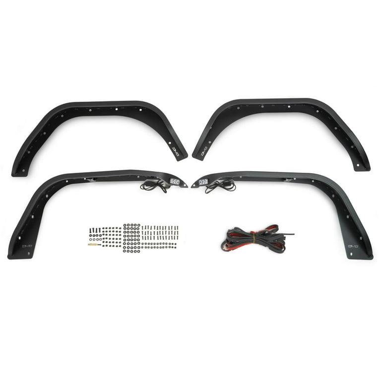 Slim Fender Flares for the 2018-2024 Jeep Wrangler JL