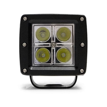DV8 Offroad 3in Cube LED Light 20W Spot 5W LED - Chrome