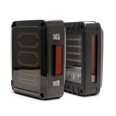 DV8 Offroad DVETLJK-01 DV8 Off Road Horizontal LED Tail Light for 2007-2018 Jeep Wrangler JK