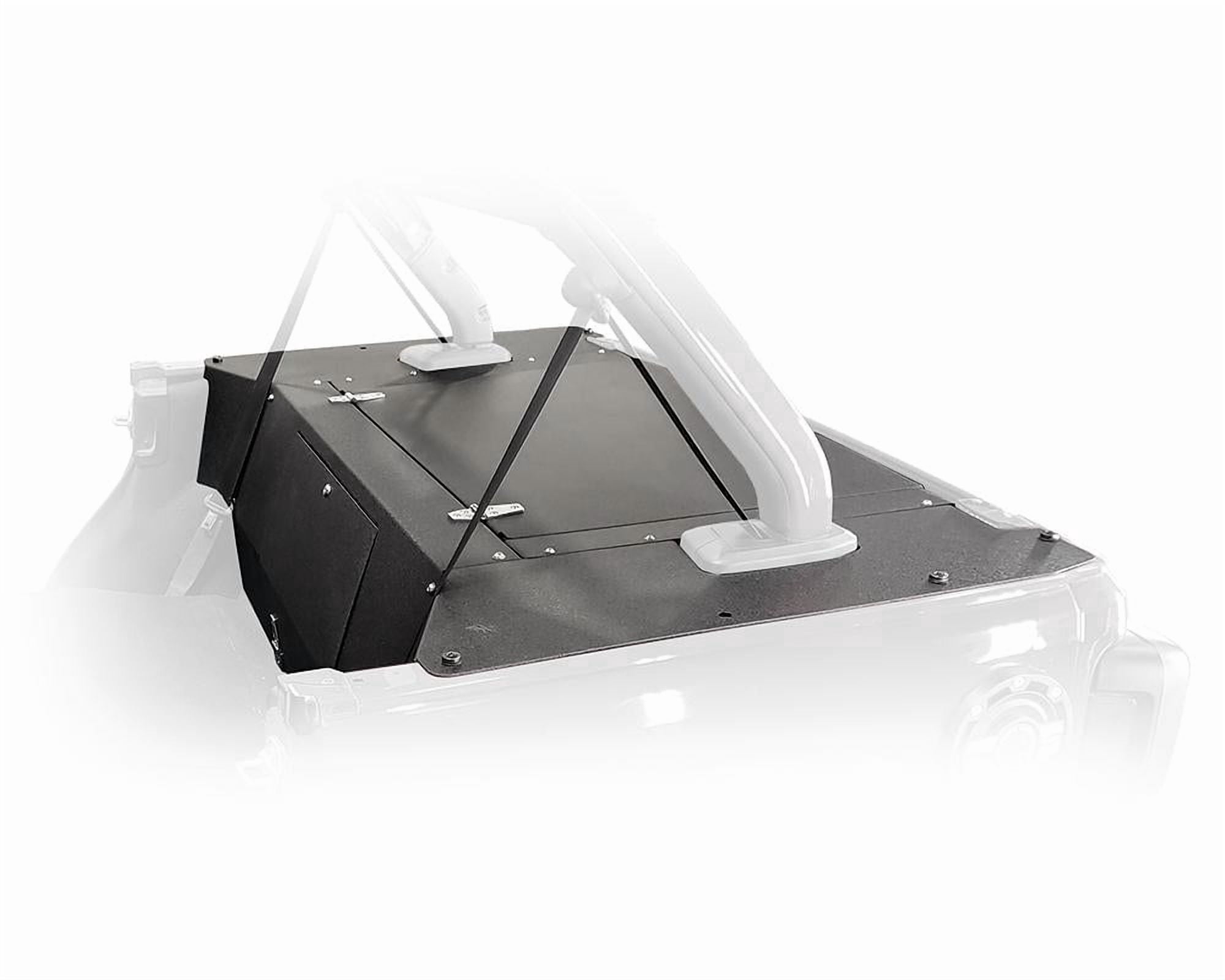 DV8 Offroad JLRS-01 Storage Security Cover Fits 18-21 Wrangler (JL) Fits select: 2021 JEEP WRANGLER UNLIMITED SPORT, 2018-2019 JEEP WRANGLER UNLIMITED SAHARA