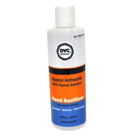 DVC Alcohol Antiseptic Hand Sanitizer 8 oz