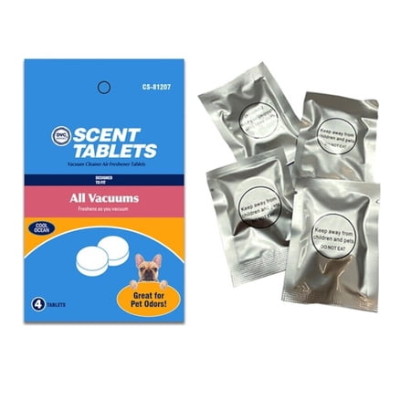 DVC CS-81207 All Vacuum Cool Ocean Scent Tablets - 4 PACK