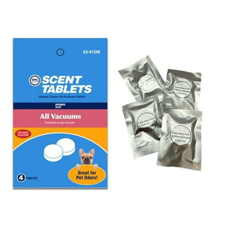 DVC CS-81209 All Vacuum Orchard Blossom Scent Tablets - 4 PACK