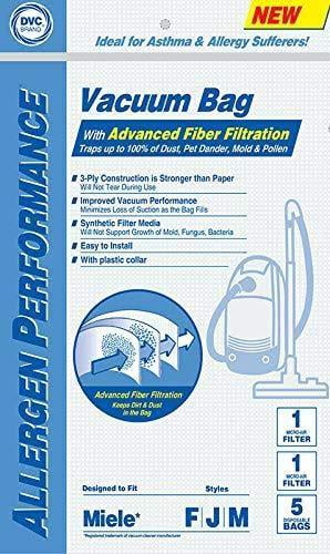 DVC Compatible with Hoover Y & Z Micro Allergen Vacuum Cleaner Bags Made in USA [ 36 Bags ]