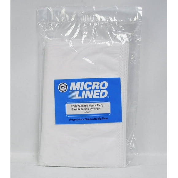 DVC Micro Lined Numatic, Henry, Hetty, Basil and James Synthetic Vacuum Bags