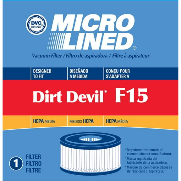 DVC Micro Lined Royal Dirt Devil F 15 HEPA Filter