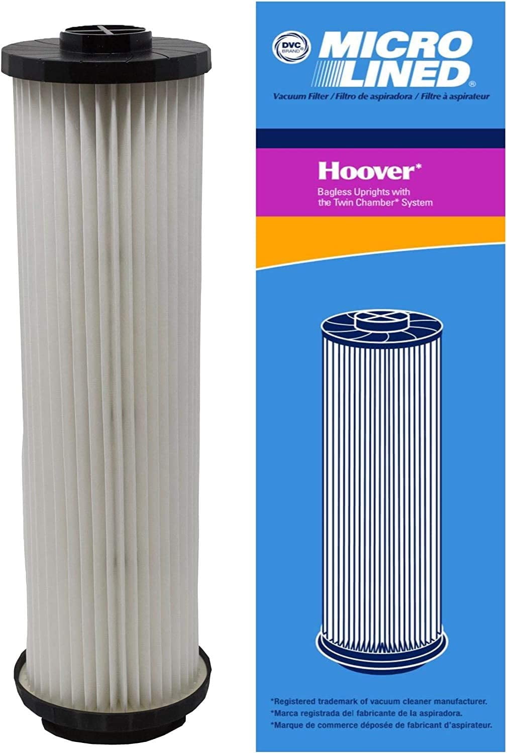 DVC Replacement Twin Chamber Filter 43611042 Hoover WindTunnel Bagless
