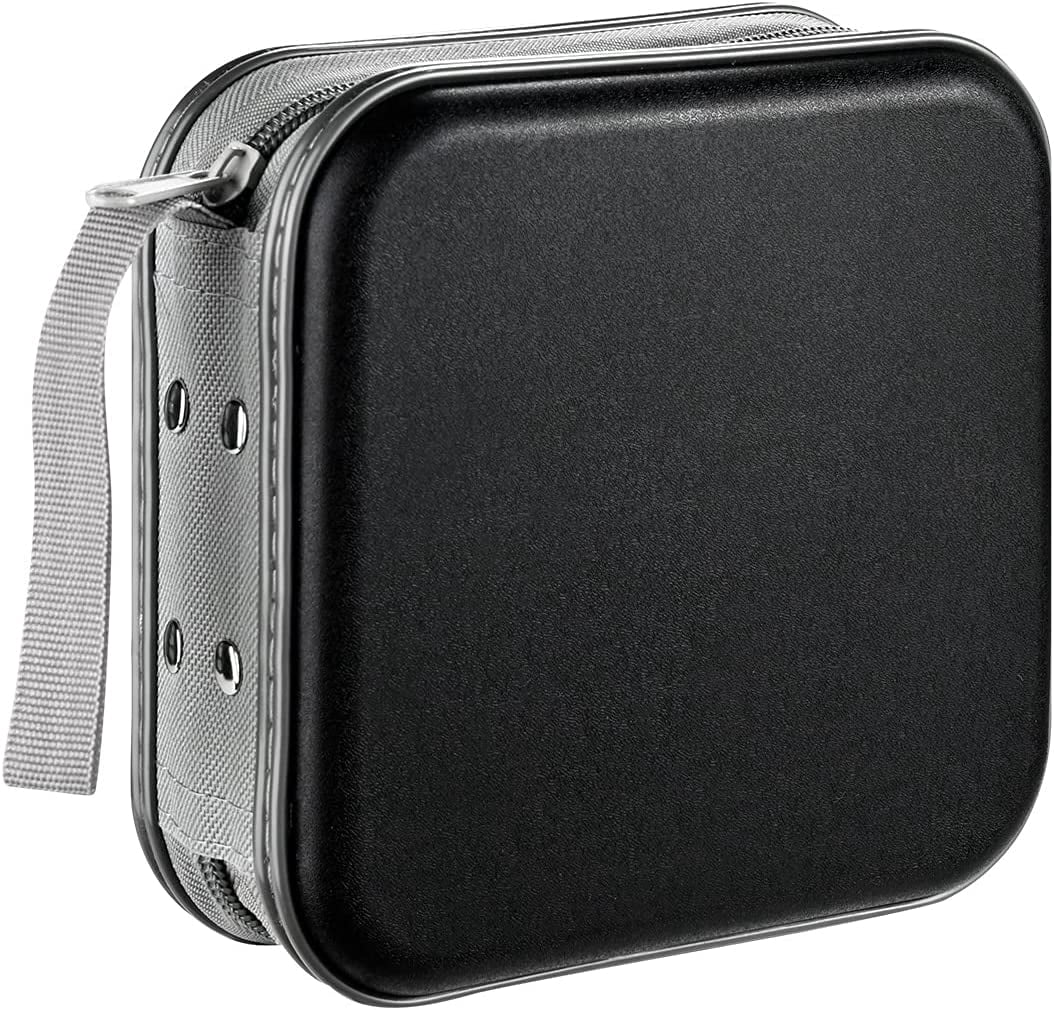 Cd Wallet Storage DVD Case, 48 Capacity CD Case Portable CD Case Holder Storage Hard ...