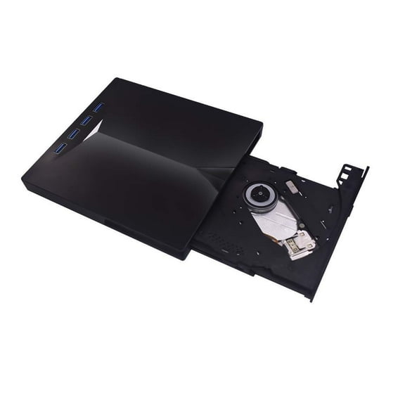 DVD External Drive USB3.0 CD Reader Player Multi-Function DVD Burner Recorder Optical Disk Drives ,Portable and Lightweight