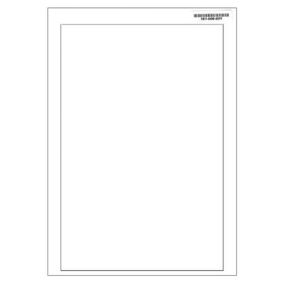 DVD Inserts Matte White - 100-Pak for 14mm Cases - Labels by Neato Compatible - 8.28" x 11.75" A4 Size - Laser/Inkjet/Copier