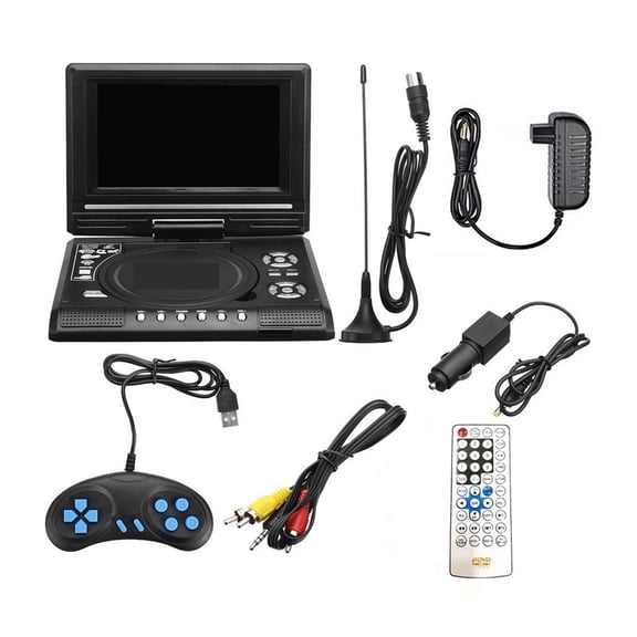 DVD Player Automotive Multimedia System 7.8 Inch Screen Player Portable High Definition VCD Mp3 DVD USB With TV/FM/USB ,Wide Use