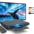 DVD Player, HDMI & RCA Connection, DVD Players for TV, with Microphone