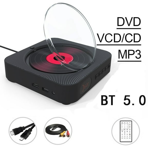 DVD Player VCD Player CD Music Player Bluetooth 5.0 Built-in Speaker ,Latest USB 3.0 Tech