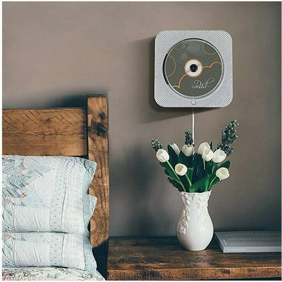 DVD Player with 1080P Output for TV Plays DVDs & CDs, Pull Switch with Remote Control ,Easy to Operate