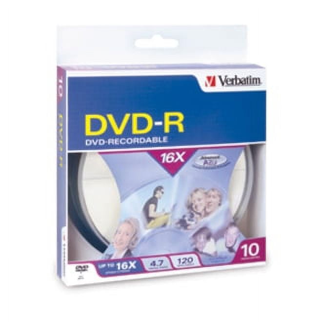 DVD-R 4.7GB 16x 10pk Spindle Box