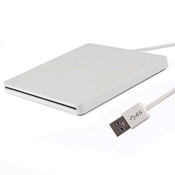 DVD RW Burner External Drive USB 3.0 CD/ ROM Player Slot-in Read Writer Super Slim Portable For Pro Pro Air