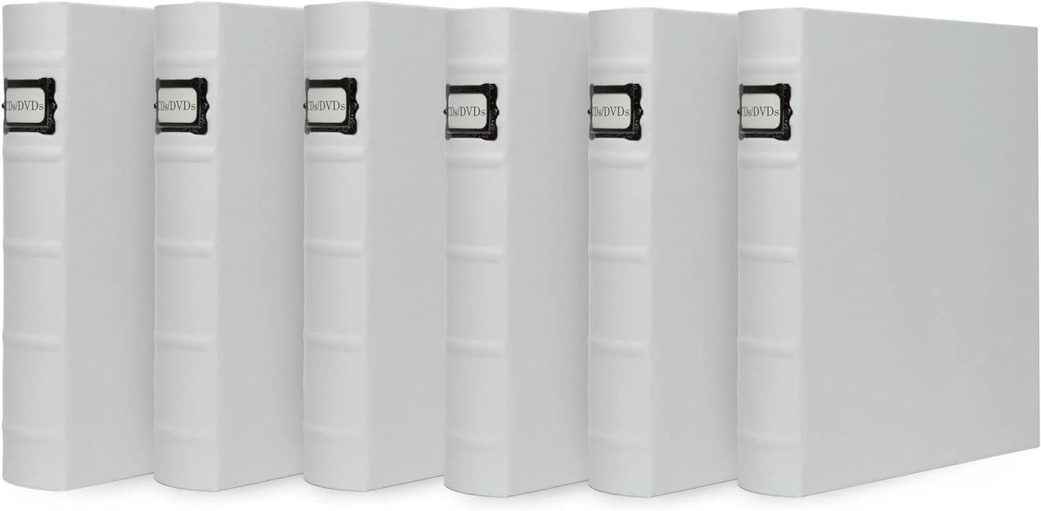 DVD Storage Binder, Modern Set Stores DVD Cover Art AcidFree