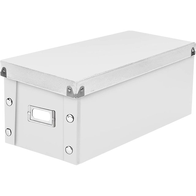 DVD Storage Box Pack of 1 Durable 6 x 8.2 x 16.5 Inch Movie