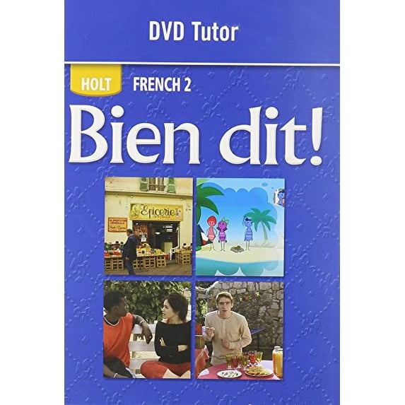 Pre-Owned DVD Tutor Level 2: Holt Bien Dit! Paperback
