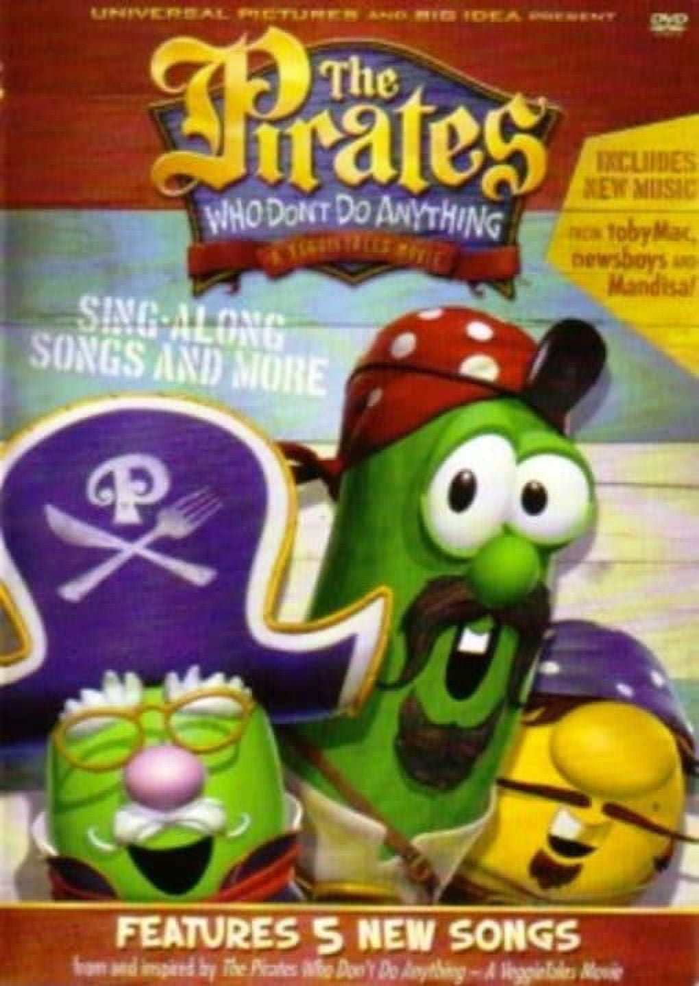 DVD-Veggie Tales: Pirates Sing Along - Walmart.com