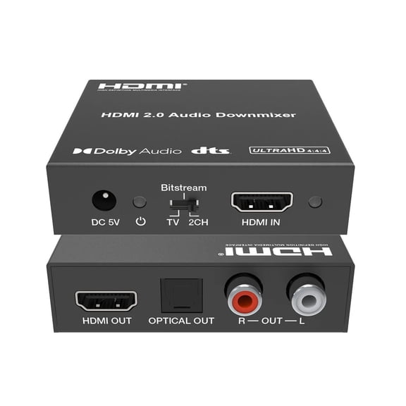 DVDO 4K HDMI 2.0b Audio Extractor, Black