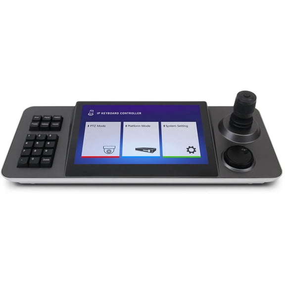 DVDO PTZ IP Camera Controller with Touch Screen Joystick, Black