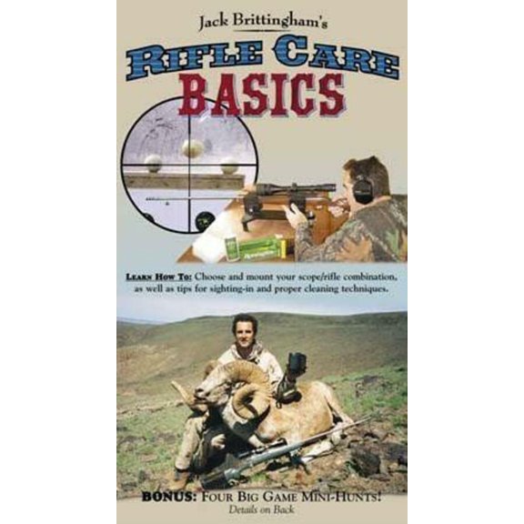 Jack Brittingham's Rifle Care Basics DVD NEW