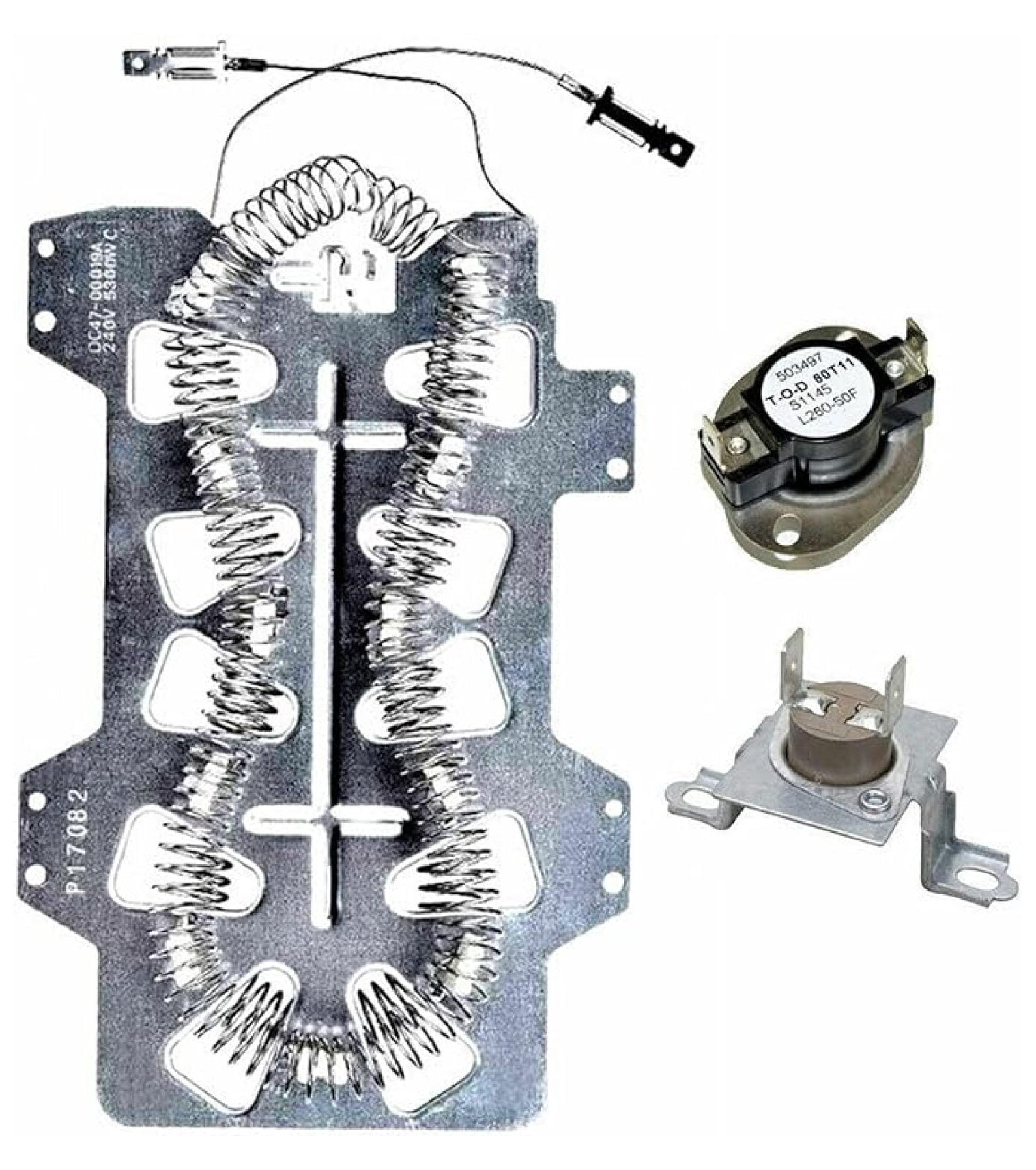 DVE45T3200W/A3 Dryer Heating Element & Fuses,Replacement for
