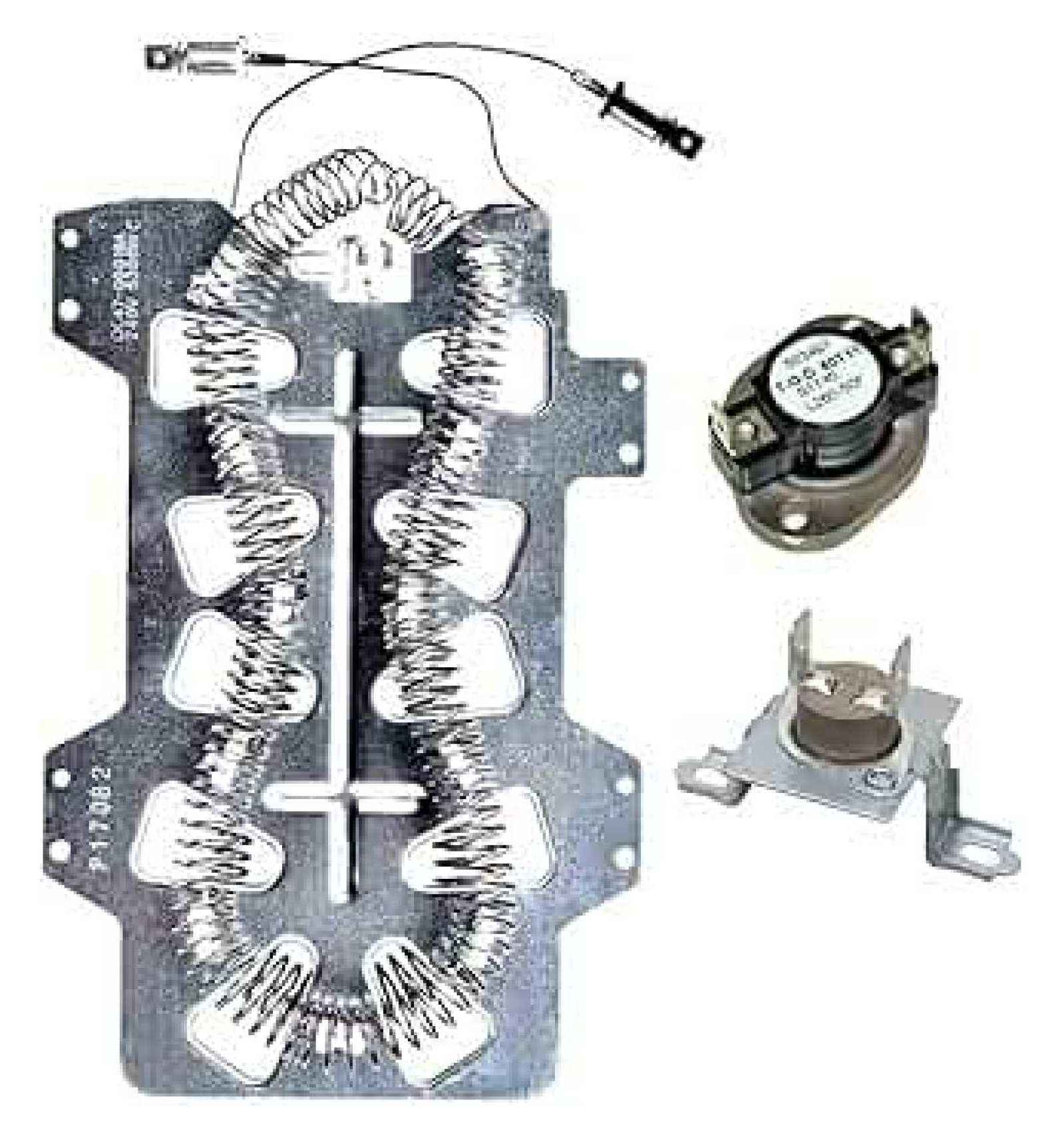 DVE50T5300C/A3 Dryer Heating & Fuses,Replacement for