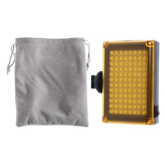 DVFT-96 LED Video Light On-Camera Photography Light Panel Light Beads Dimmable