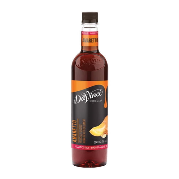 DVG Classic Amaretto Syrup PET cs 4/750 ml