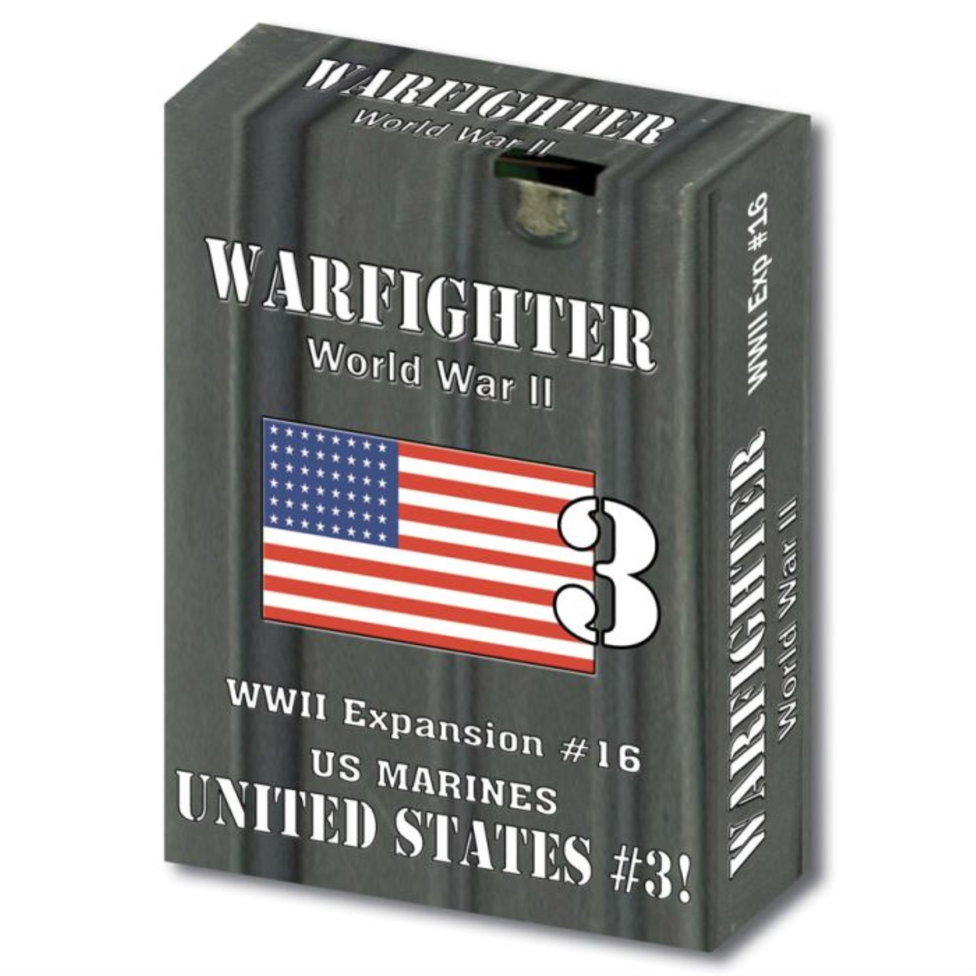 Warfighter WWII Expansion Deck #16 – US Marines Hostile Cards For Gameplay (56 Cards) - View #5