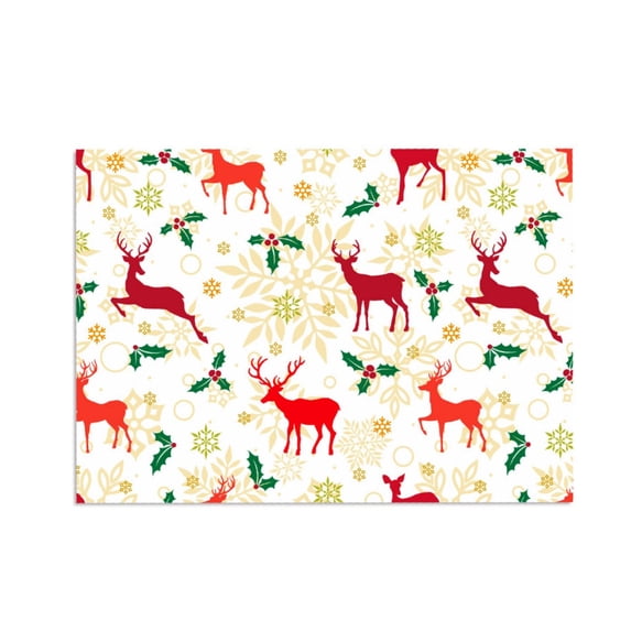 DVGRVO Christmas Print Wrapping Paper 3-Pack, Festive DIY Gift Wrap ...