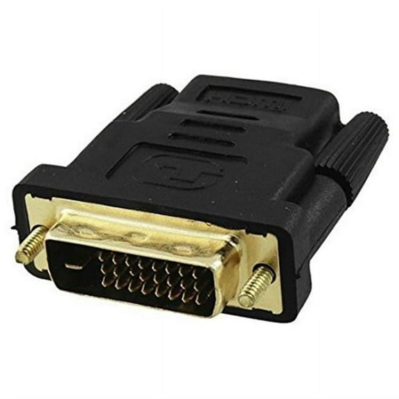 DVI Adapter Single Link Female to DVI Male - Black