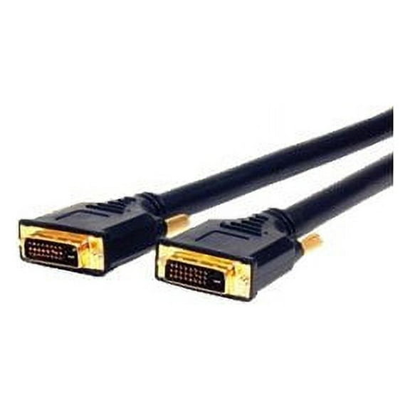 DVI-D DUAL LINK DVI CABLE 3FT 24AWG -PRO AV/IT ADV-LIFETIME WTY