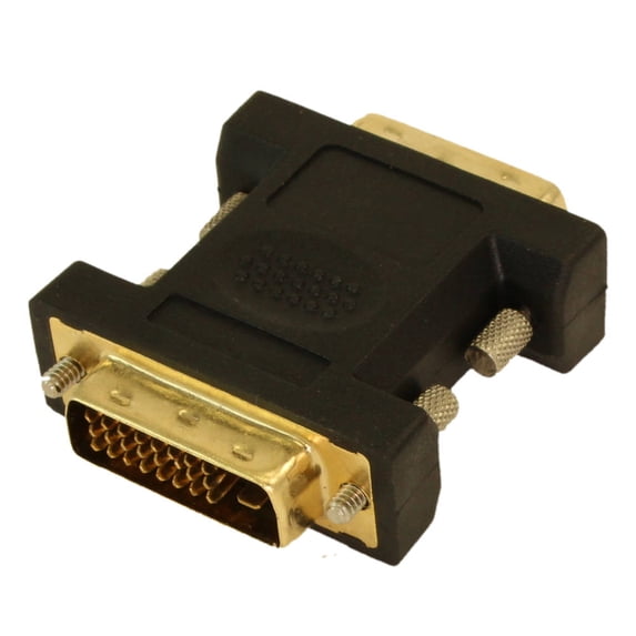 DVI-D Male to Male Gold Gender Changer