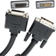 thumbnail image 1 of DVI-I Dual Link Display Extension Cable 10ft 1 x DVI-D Digital  1 x DVI-D Digital Cable Black, 1 of 1