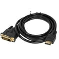 thumbnail image 1 of DVI-I Dual Link to HDMI Computer Cable (Black) (6 Feet), 1 of 4