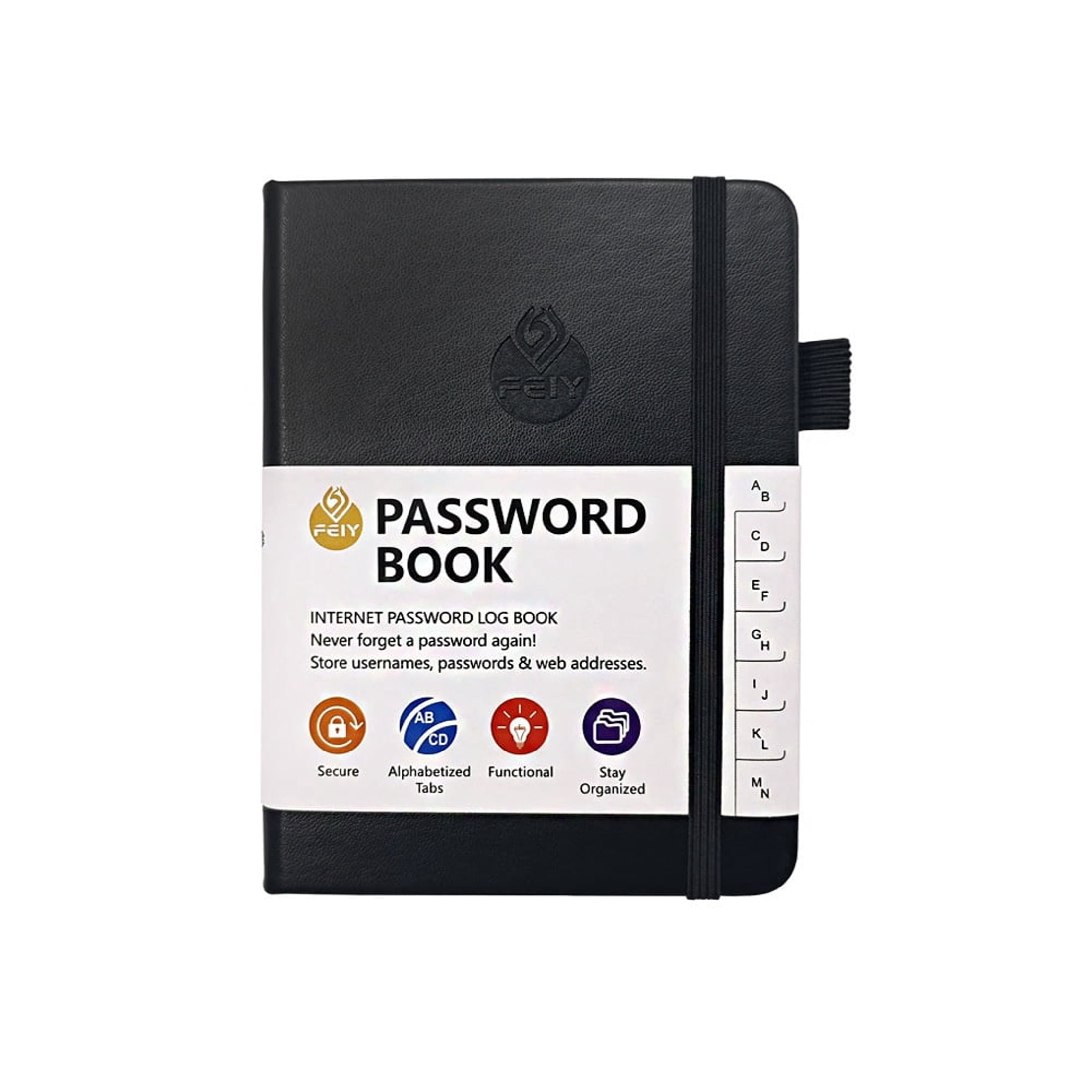 Boo Jeeer DVJOY Password Keeper Book with Alphabetical Tabs,Small Password Books ...
