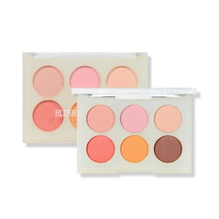 6 Colors Facial Pink Highlighter Makeup Palette Face Lasting