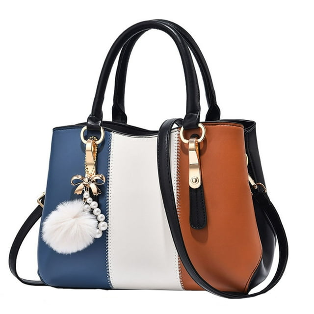 DVKOVI Checke Tote Elegant Ladies Handbags Fashion Shoulder Bags Purses and Handbags for Women Black