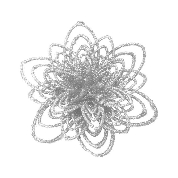 DVKOVI Christmas Decorations Artificial Flowers for Decoration Hollow Gold Powder Christmas Flowers Wreath Rattan DIY Decoration Tree Accessories Home Decor