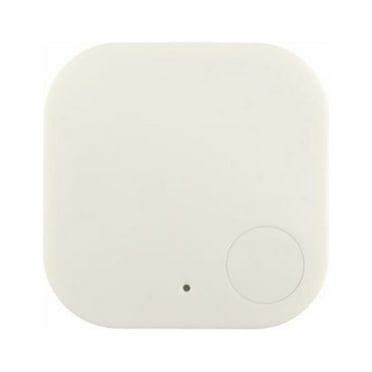 DVKOVI Coax Smart Tag Finder Bluetooth Child Pet GPS Locator Alarm Wallet Key White