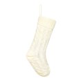 thumbnail image 1 of DVKOVI Farmhouse Knitted Christmas Stockings Rustic Cable Knit Fireplace Cozy Hanging Xmas Stocking Decoration D one Size, 1 of 9