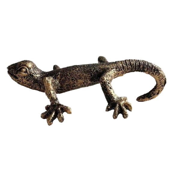 DVKOVI Flower Pot Garden Decor Climbing Gecko Pots Buddy Hugger Figurine Resin Lizard Pendant Statue for Planter