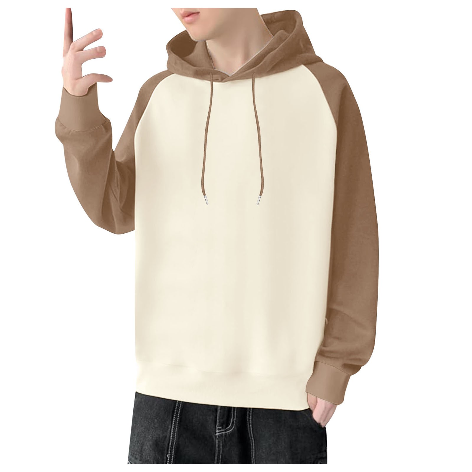 Mens colorblock sweatshirt shop
