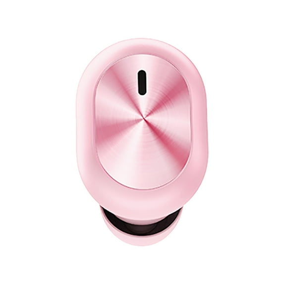 DVKOVI Music Note Candy Color Mini Wireless Ear In-Ear Earphone Earbuds F911 5.0 Compatible Stereo Macaron Bluetooth Bluetooth Headset Single Bluetooth Headset Pink